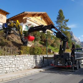 Erdbewegungen- Schreitbagger Handl Mike 8